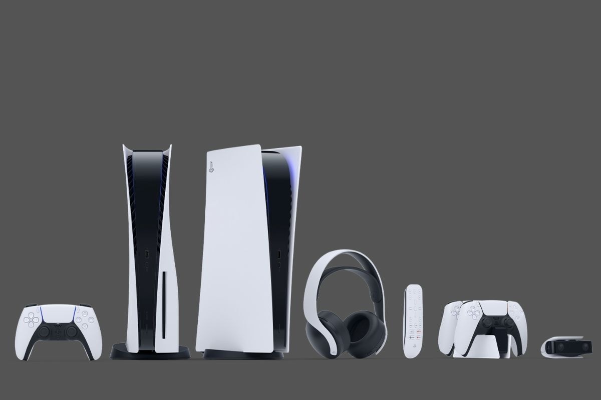 PlayStation 5. Imagem usada para representação. PlayStation 5. Imagem usada para representação.